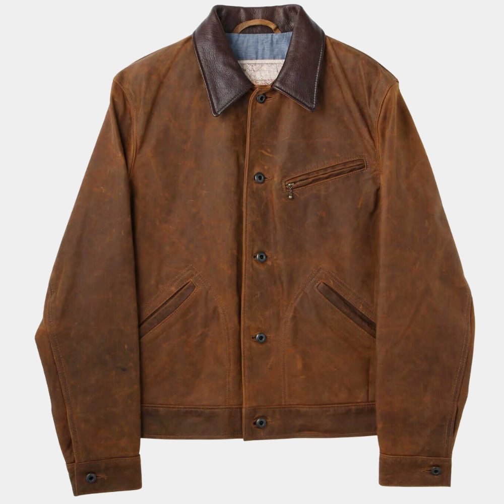 Our Little Secret Logan Leather Jacket image 0