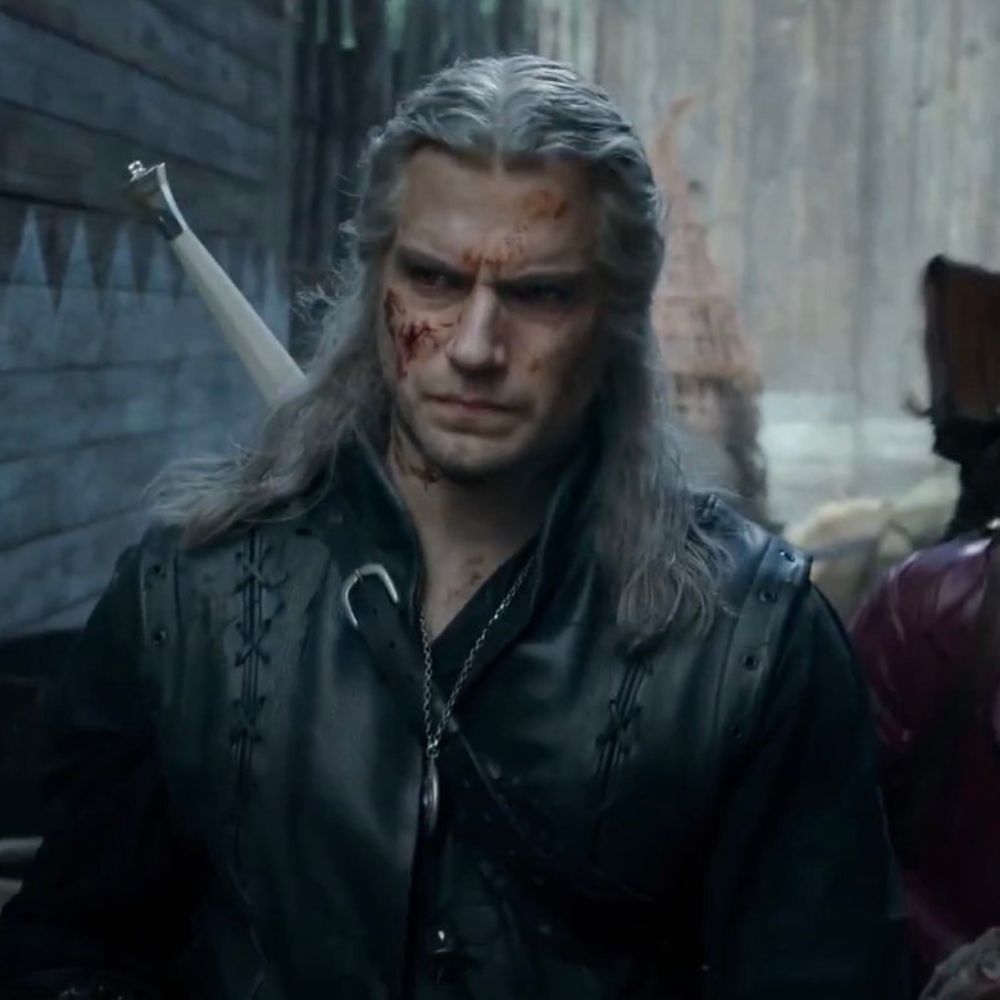 The Witcher Long Leather Vest image 2