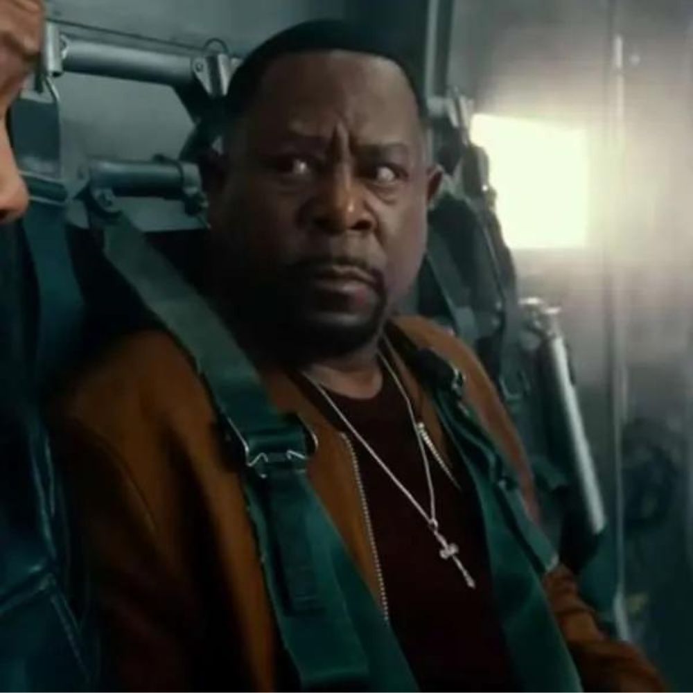 Martin Lawrence Brown Bomber Jacket image 2