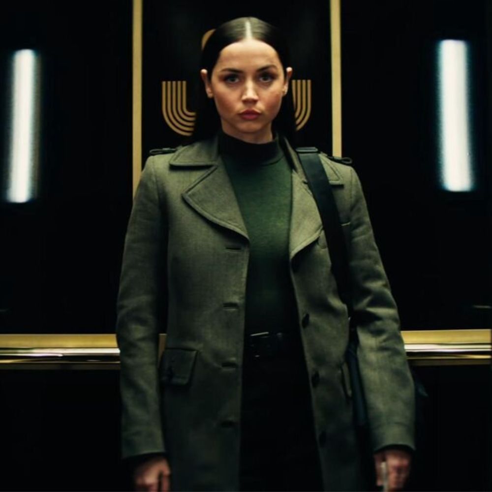 Ballerina Ana De Armas Trench Coat image 0