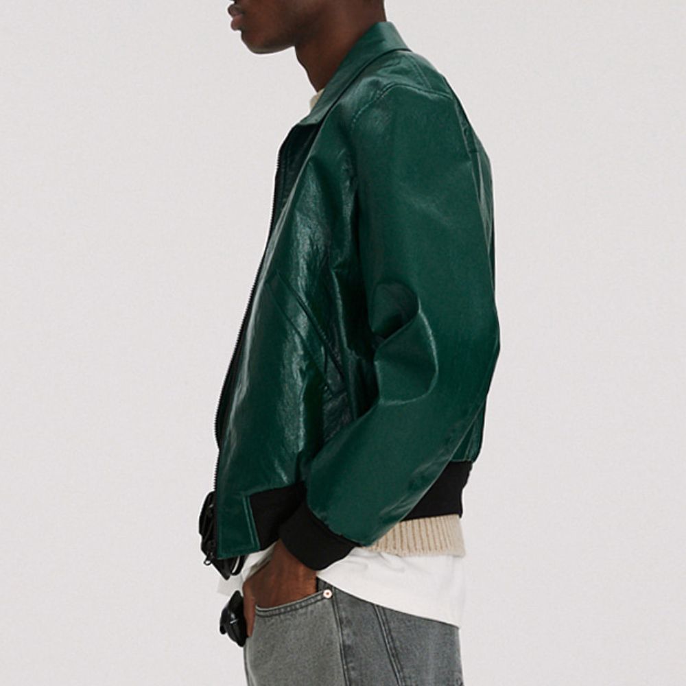GRASSE Vintage Bomber Jacket image 2