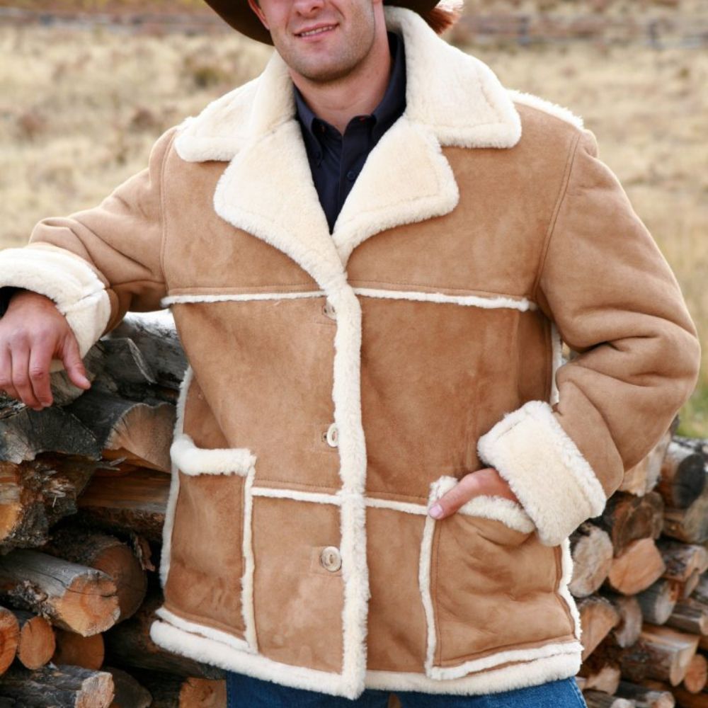 Marlboro Man Shearling Jacket image 0