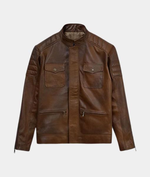 Boss Level Frank Grillo Leather Jacket image 4
