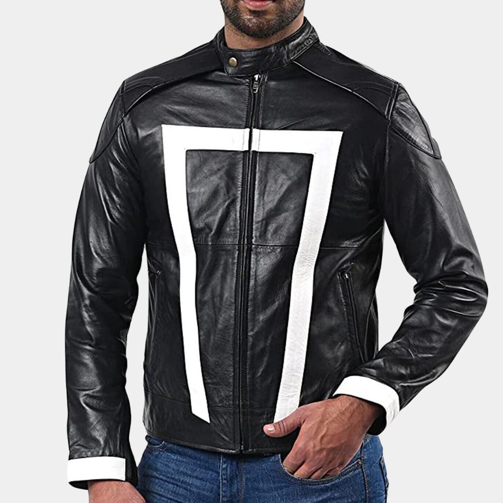 Ghost Rider aka Robbie Biker Jacket image 0