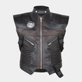 AVENGERS Hawkeye Leather Vest - Mannequin Front View