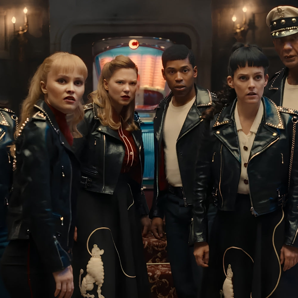 Alpha Gang Cate Blanchett Leather Jacket