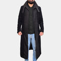Altered Carbon  Takeshi Kovacs aka Joel Kinnaman Black Wool Coat - Front View