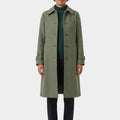 American Hostage Barbara Heckman Green Overcoat
