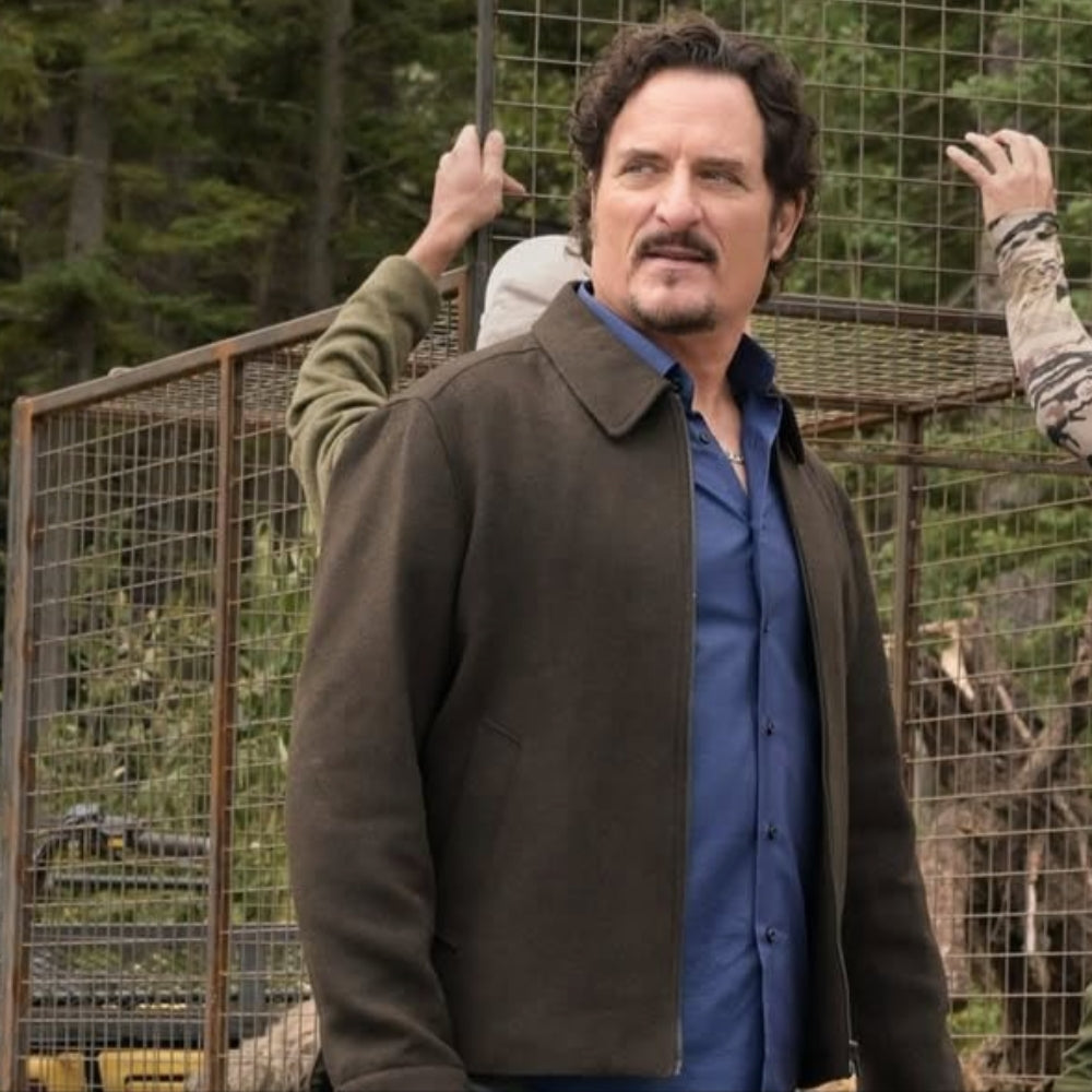 Anna Pigeon Kim Coates Brown Jacket