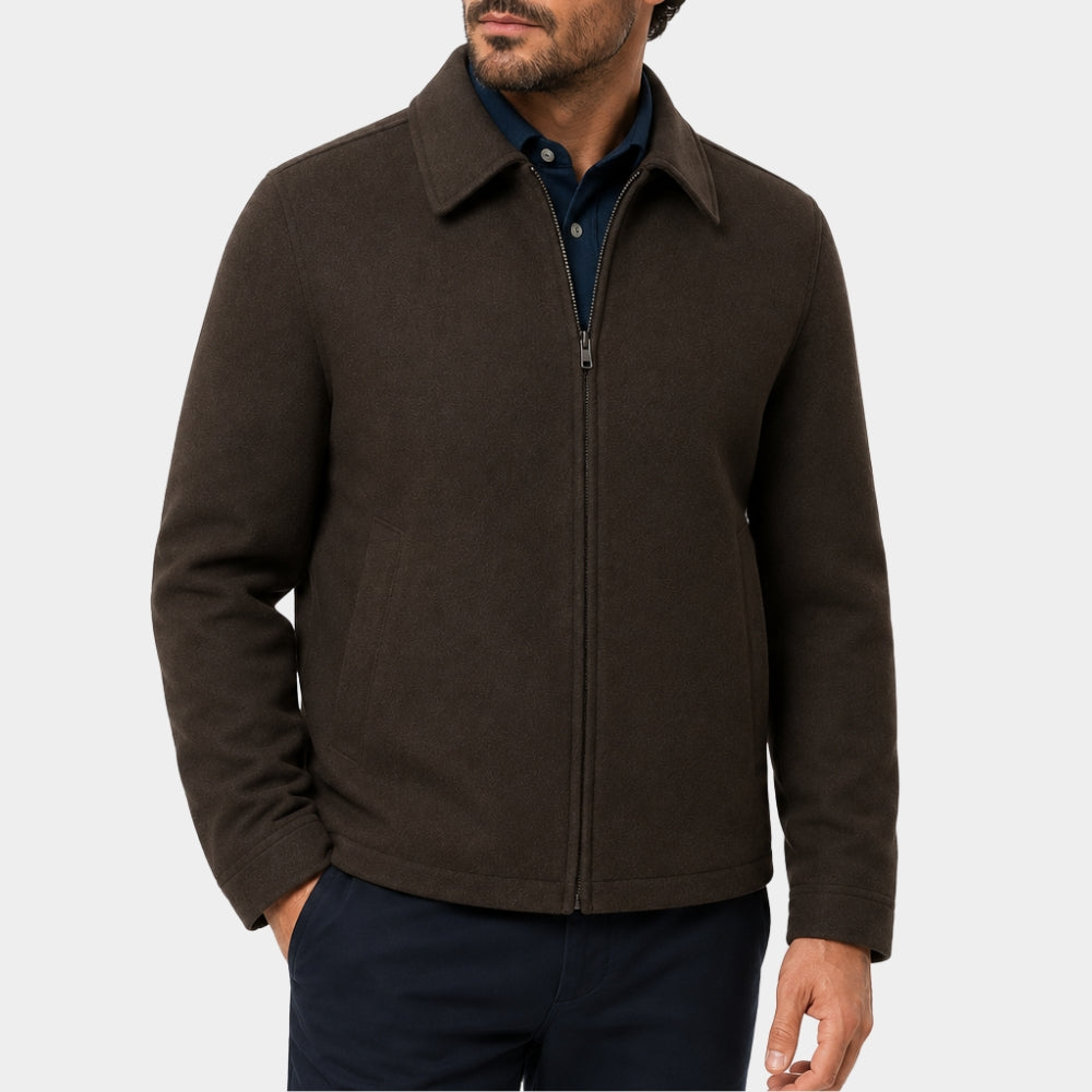 Anna Pigeon Kim Coates Brown Jacket