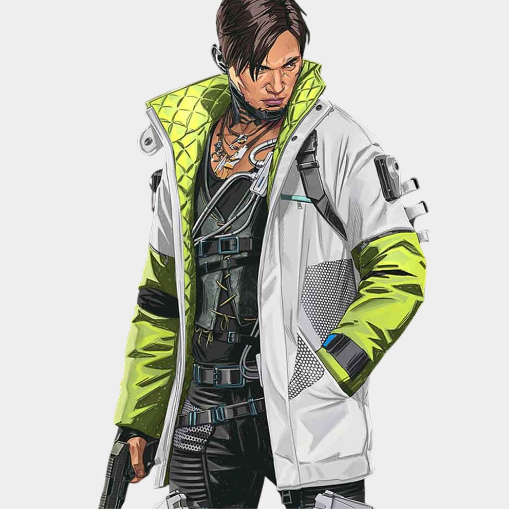 Apex Legends S03 Crypto Leather Jacket