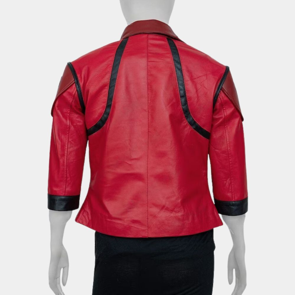 Arcane 6 League of legends VI Costume Jacket - Mannequin Back View