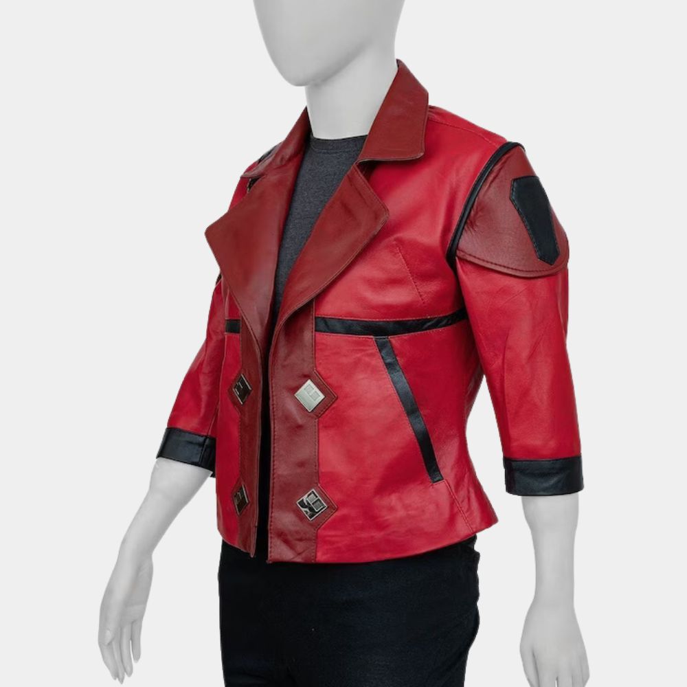 Arcane 6 League of legends VI Costume Jacket - Mannequin Side View