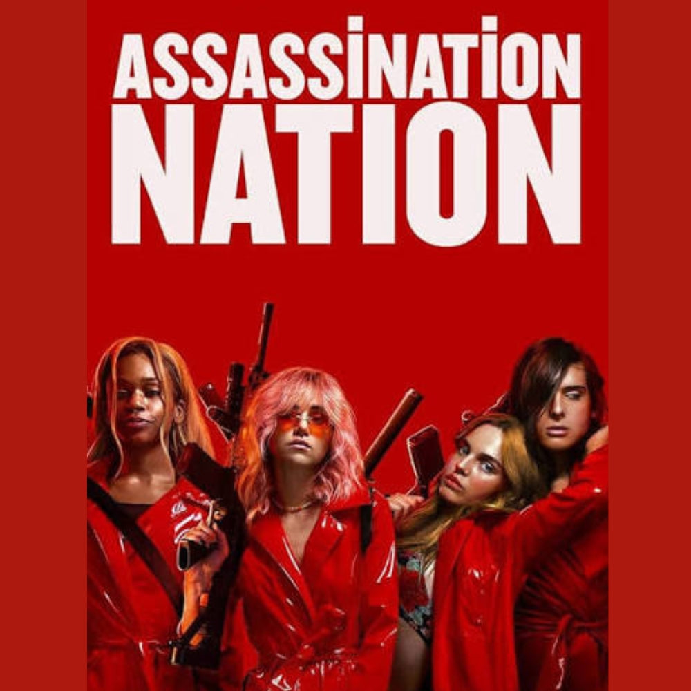 Assassination Nation Red Trench Coat