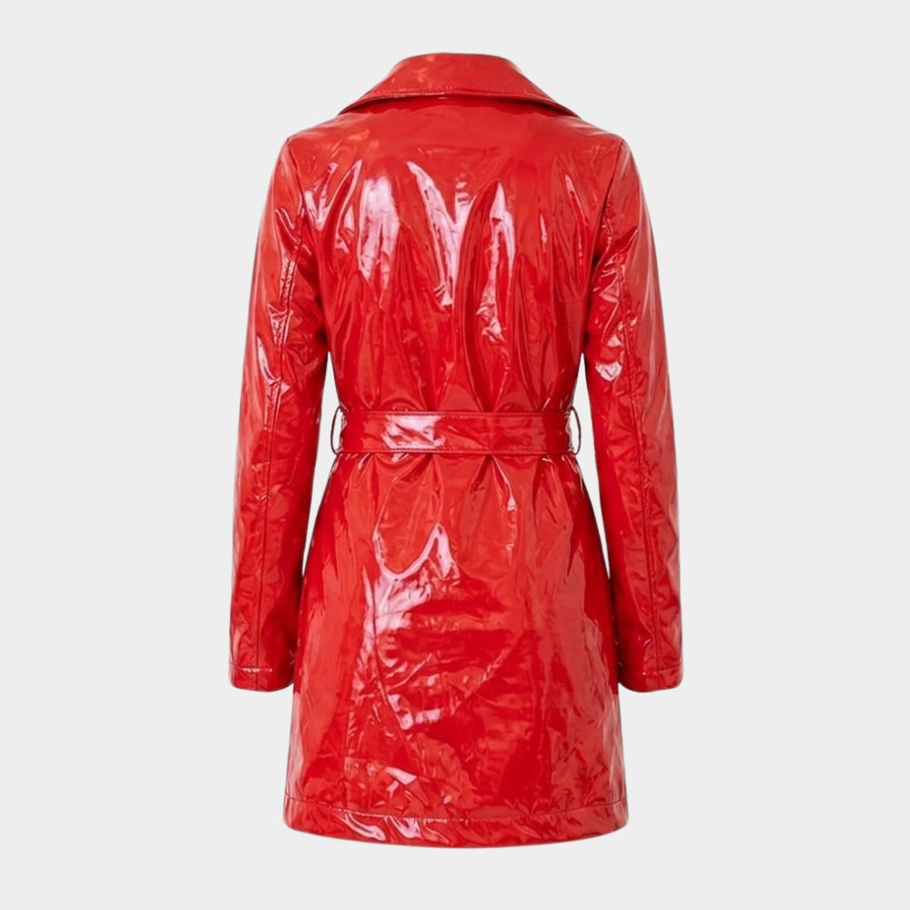 Assassination Nation Red Trench Coat