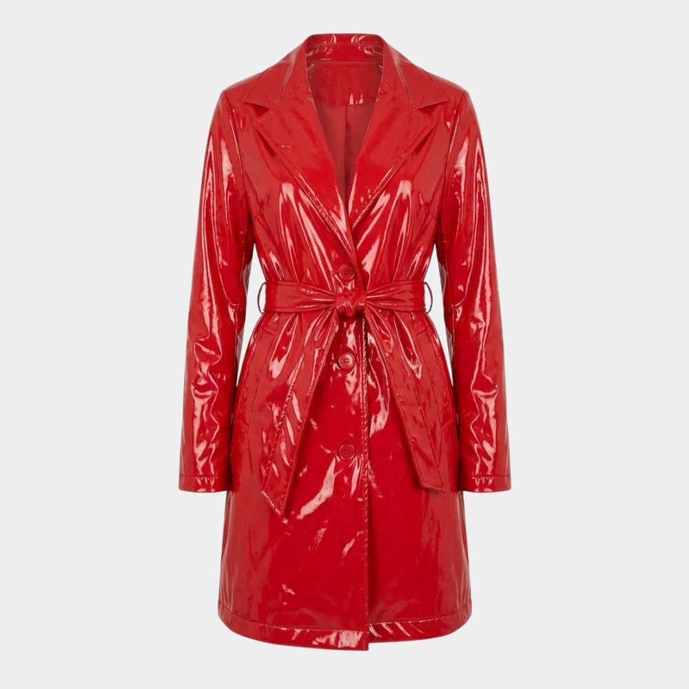 Assassination Nation Red Trench Coat