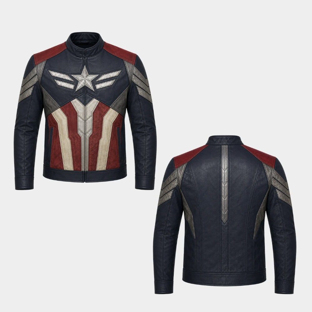 Avengers Doomsday Captain America Leather Jacket
