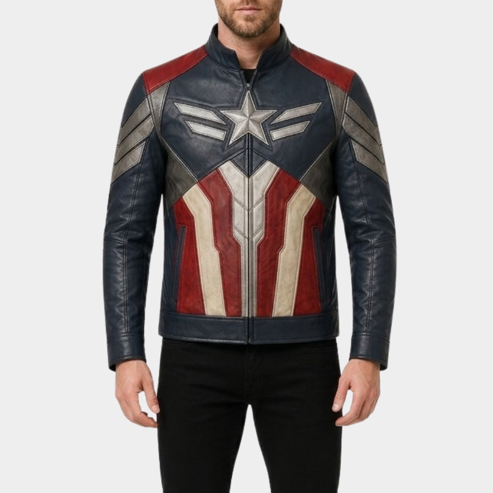 Avengers Doomsday Captain America Leather Jacket