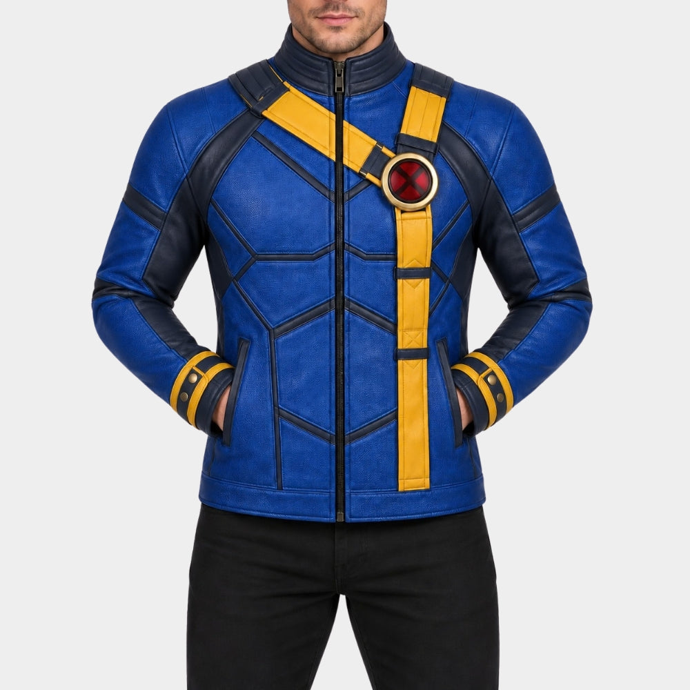 Avengers Doomsday Cyclops Leather Jacket