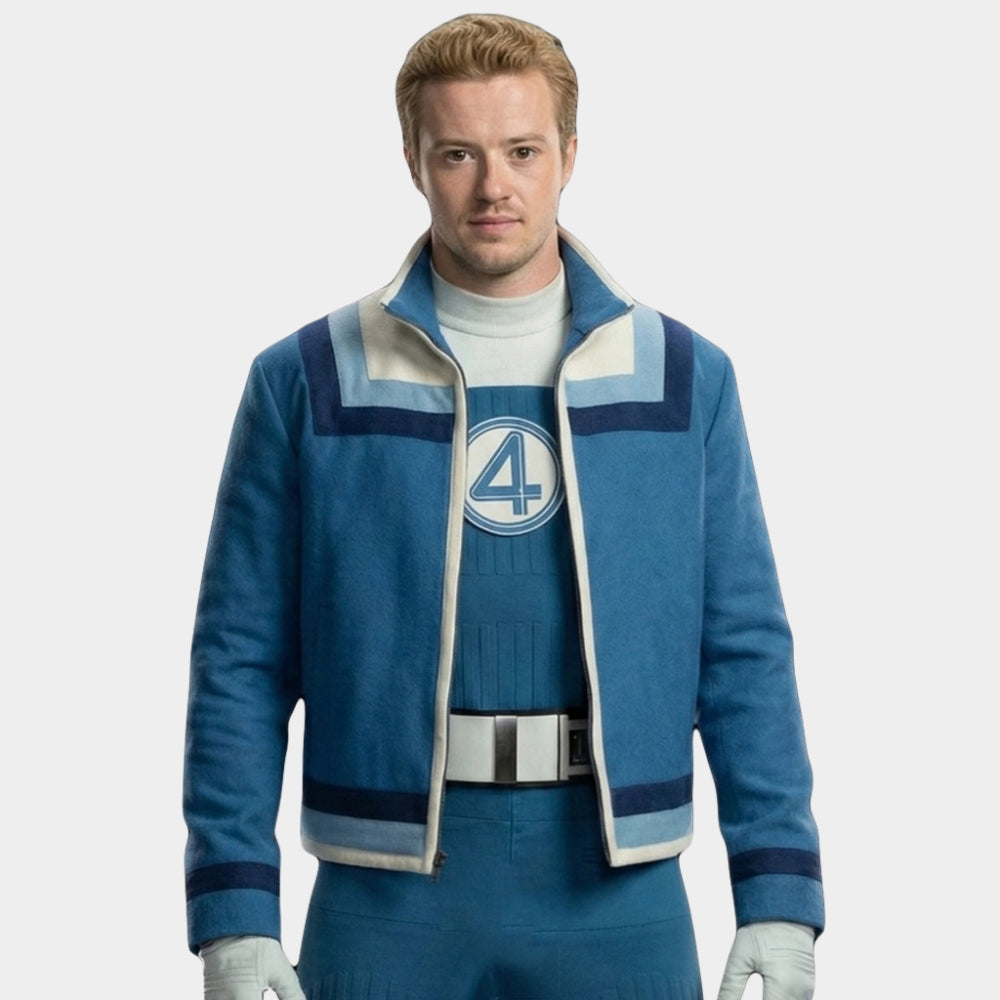 Avengers Doomsday Human Torch Leather Jacket