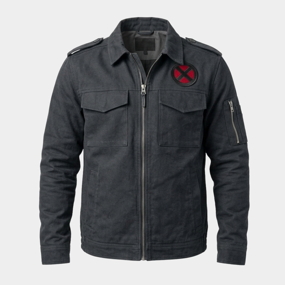 Avengers Doomsday Professor Xavier Grey Jacket
