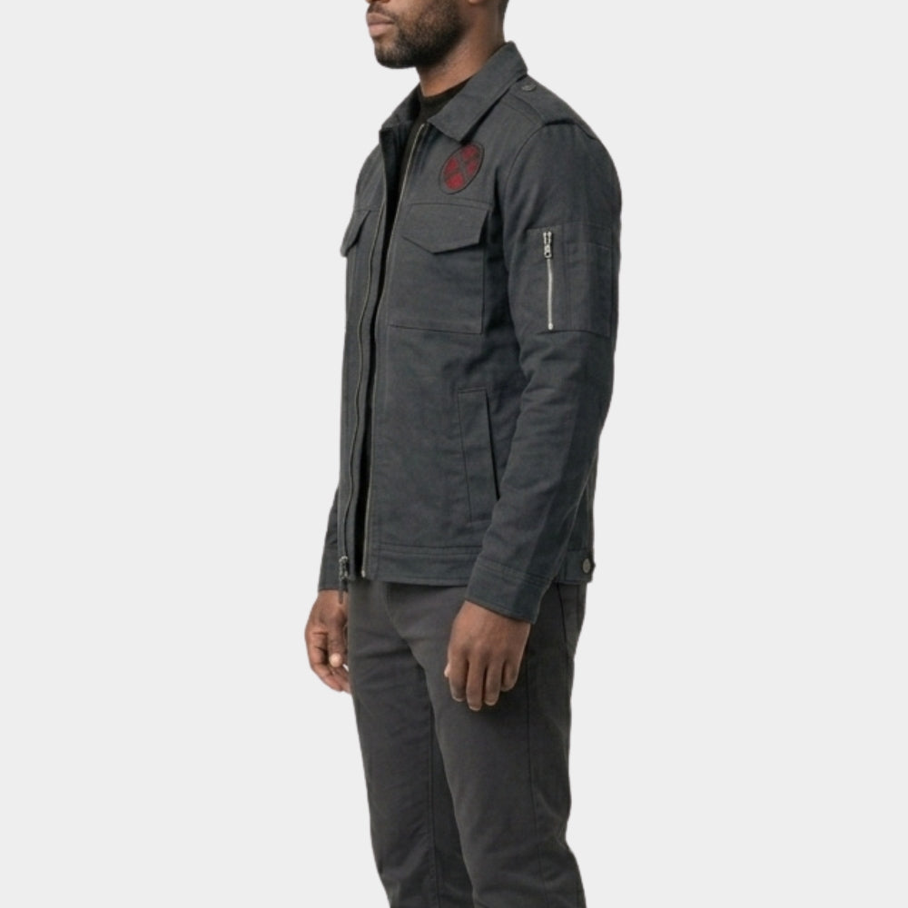 Avengers Doomsday Professor Xavier Grey Jacket