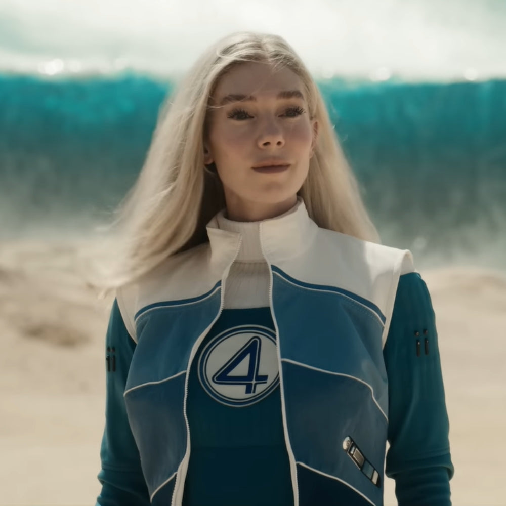 Avengers Doomsday Sue Storm Blue Jacket
