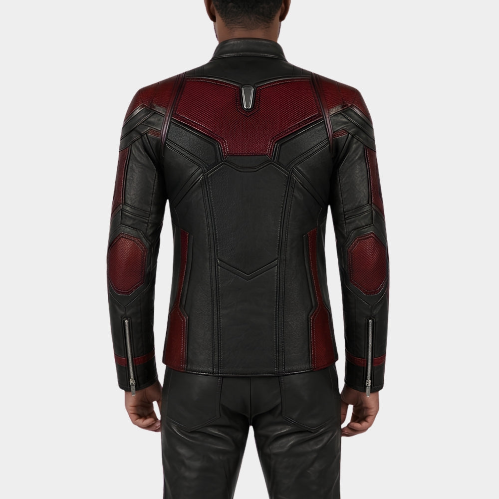 Avengers Endgame Ant Man Inspired Red Black Jacket