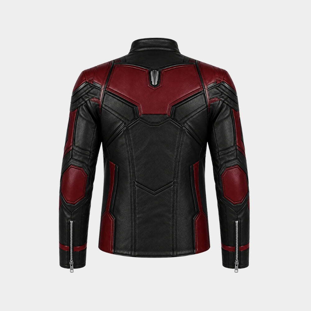 Avengers Endgame Ant Man Inspired Red Black Jacket