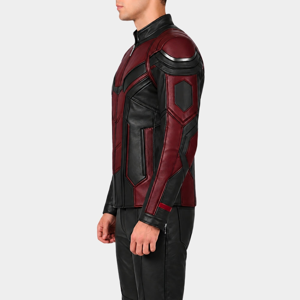 Avengers Endgame Ant Man Inspired Red Black Jacket