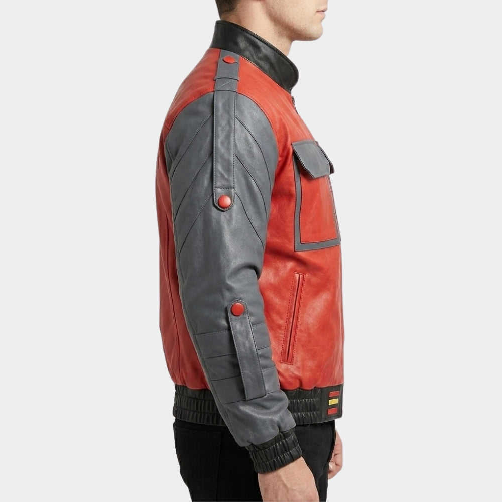Back to the Future Marty Leather Jacket
