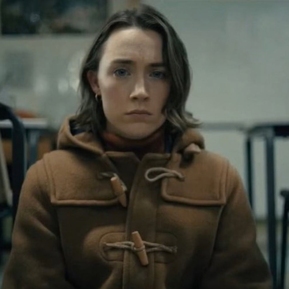 Bad Apples Saoirse Ronan Wool Duffle Coat