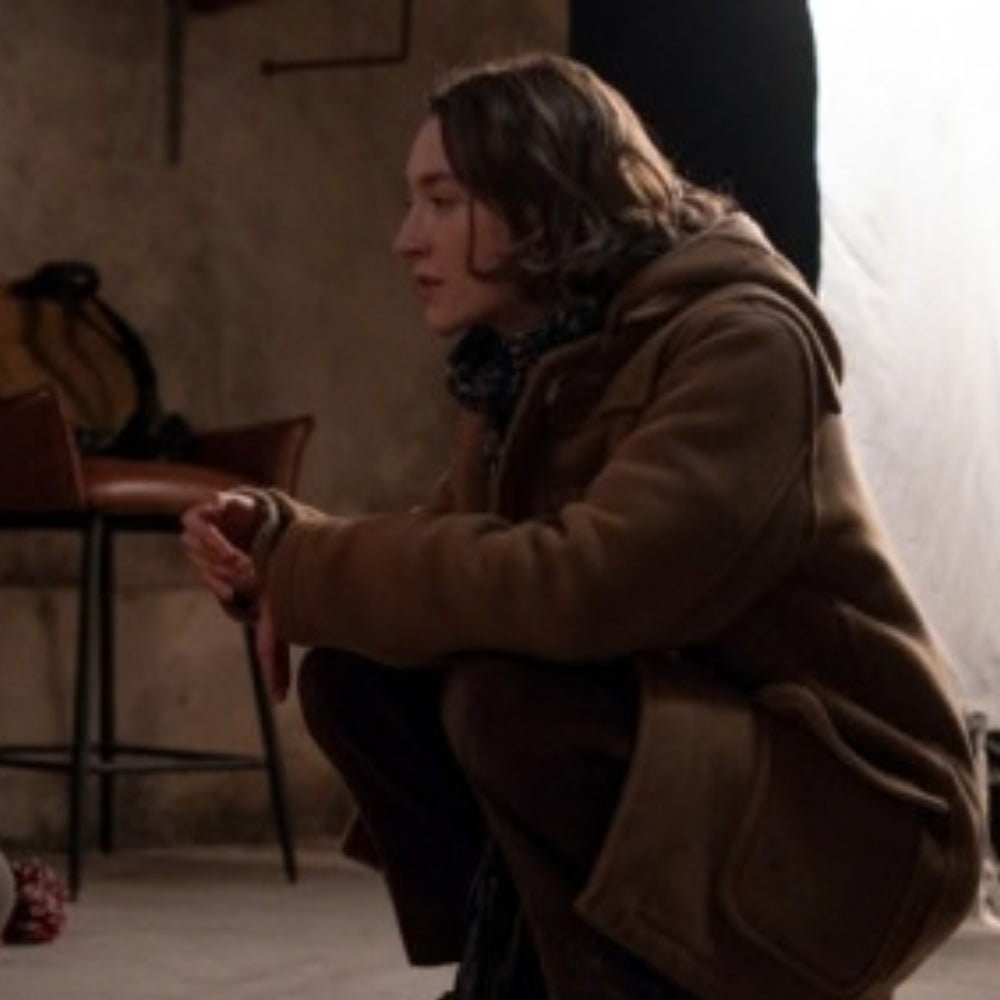 Bad Apples Saoirse Ronan Wool Duffle Coat