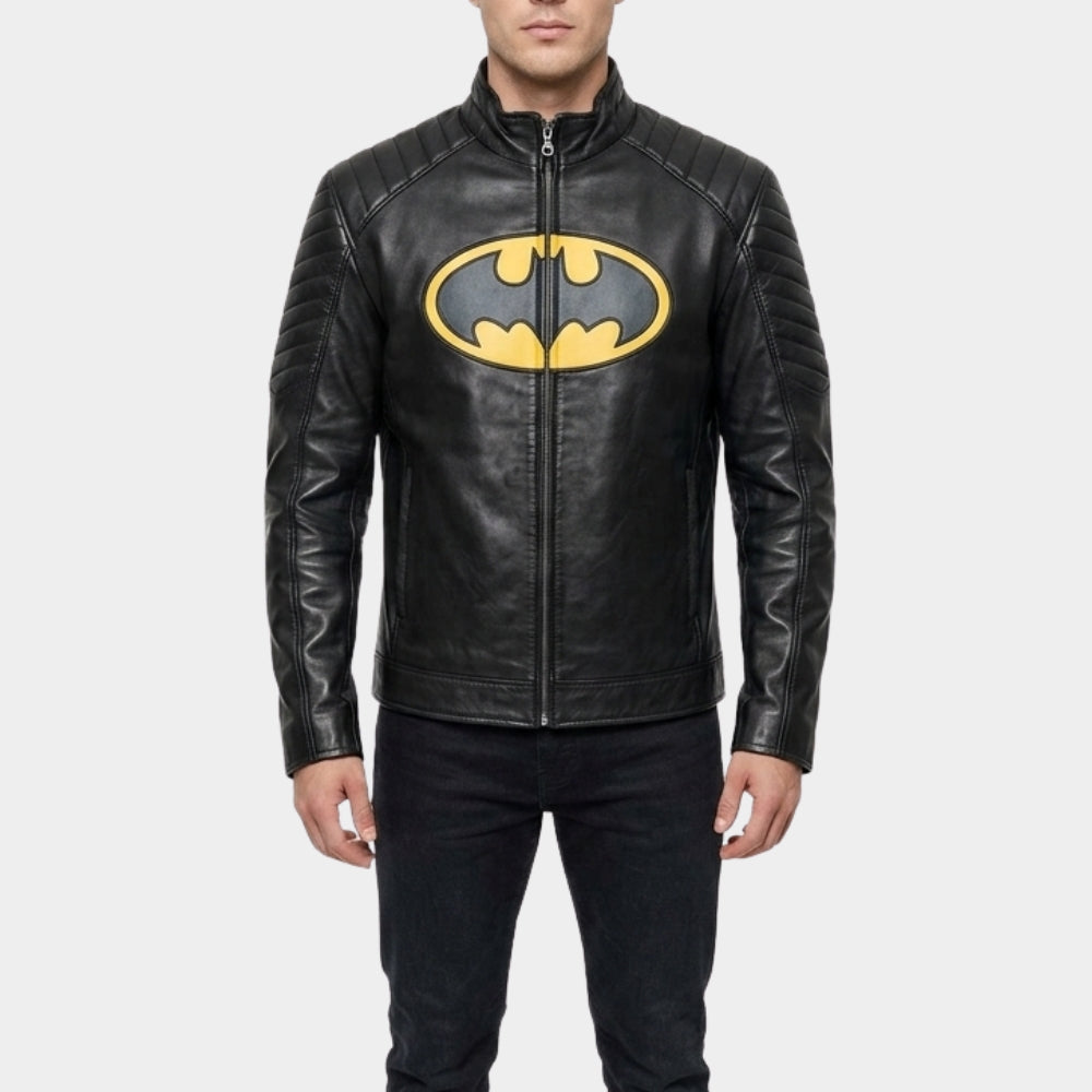 Batman Yellow Logo Jacket