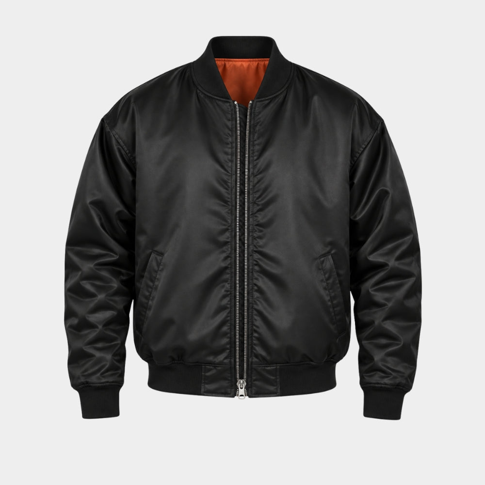 Between Steps Choo Young-woo Black Bomber Jacket