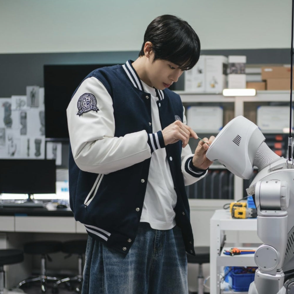 Between Steps Choo Young-woo Varsity Jacket