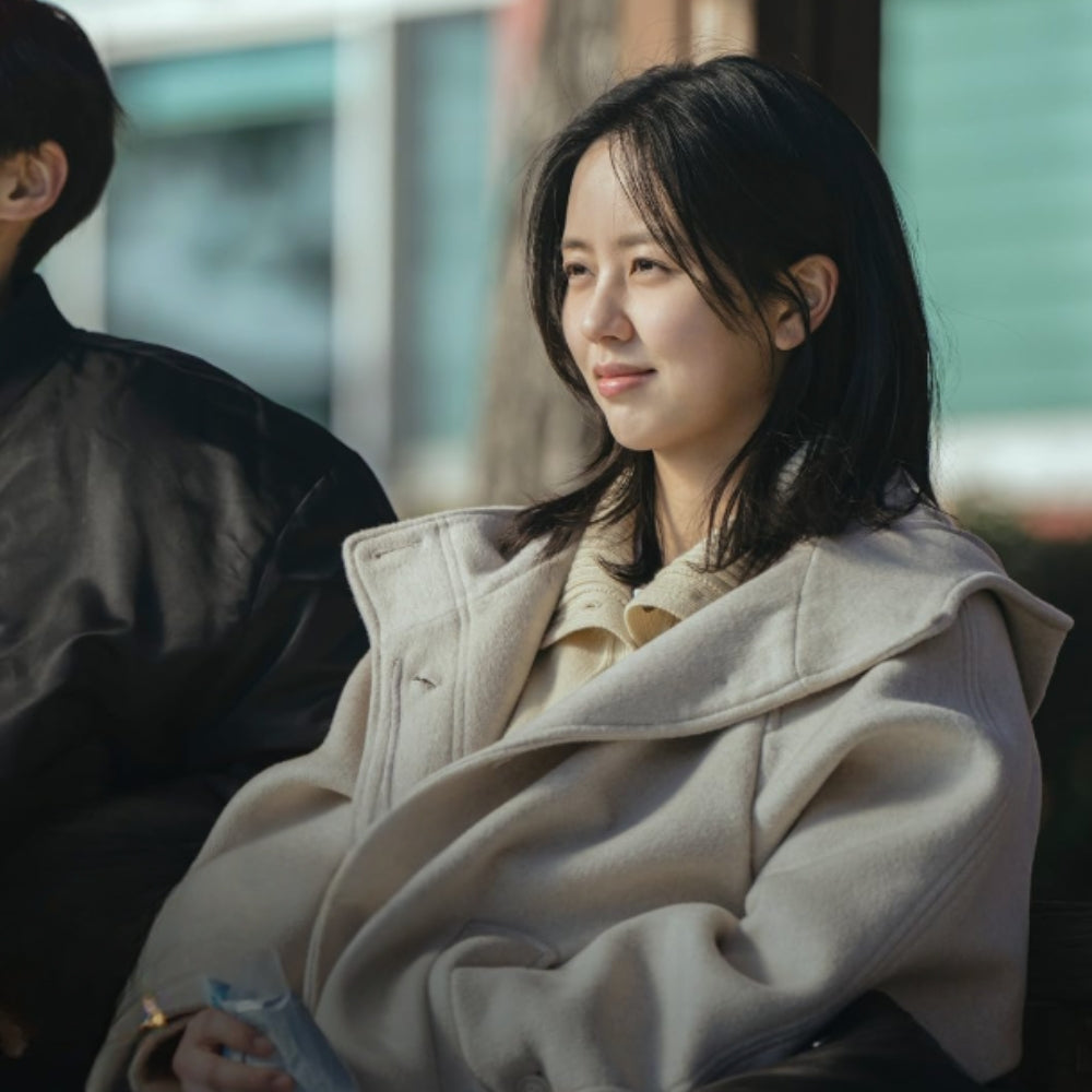 Between Steps Kim So-hyun Wool Beige Jacket