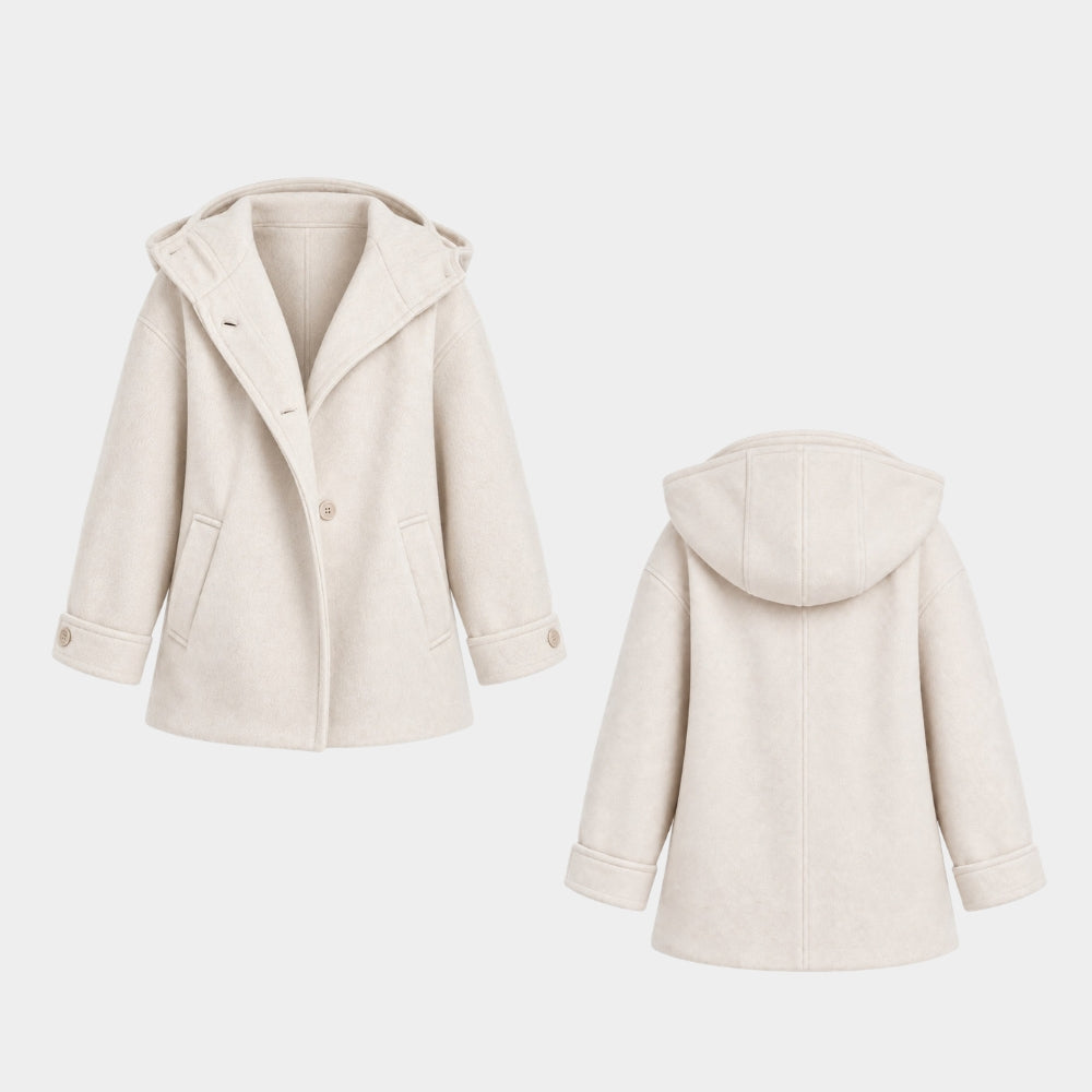 Between Steps Kim So-hyun Wool Beige Jacket