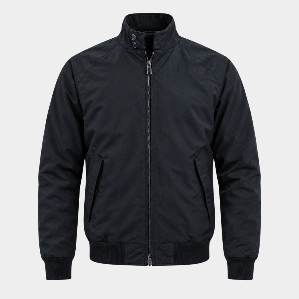 Black Doves Ben Whishaw Black Harrington Jacket
