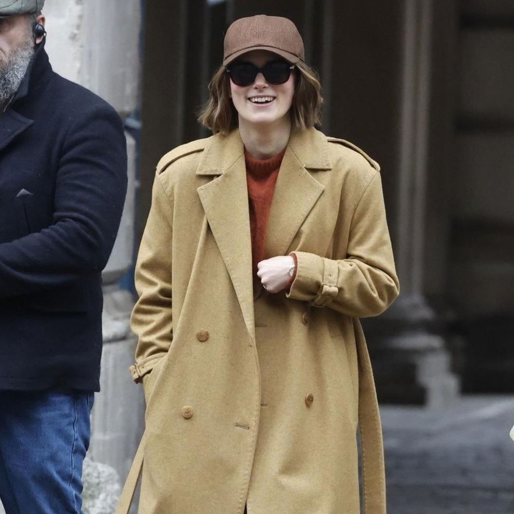 Black Doves Keira Knightley Tan Trench Coat