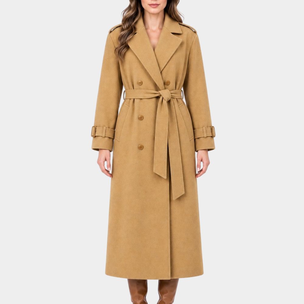 Black Doves Keira Knightley Tan Trench Coat