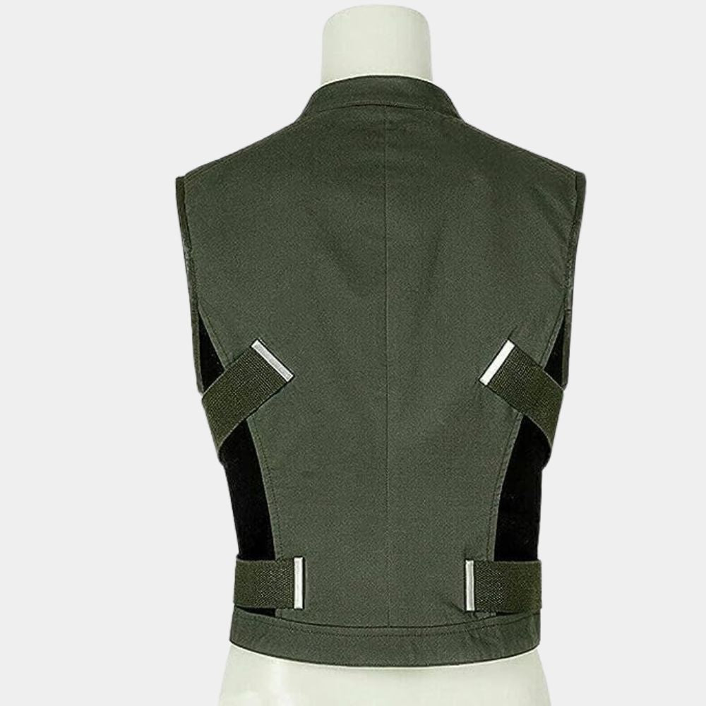 Black Widow Avengers Yelena Belova Vest - Mannequin Back View