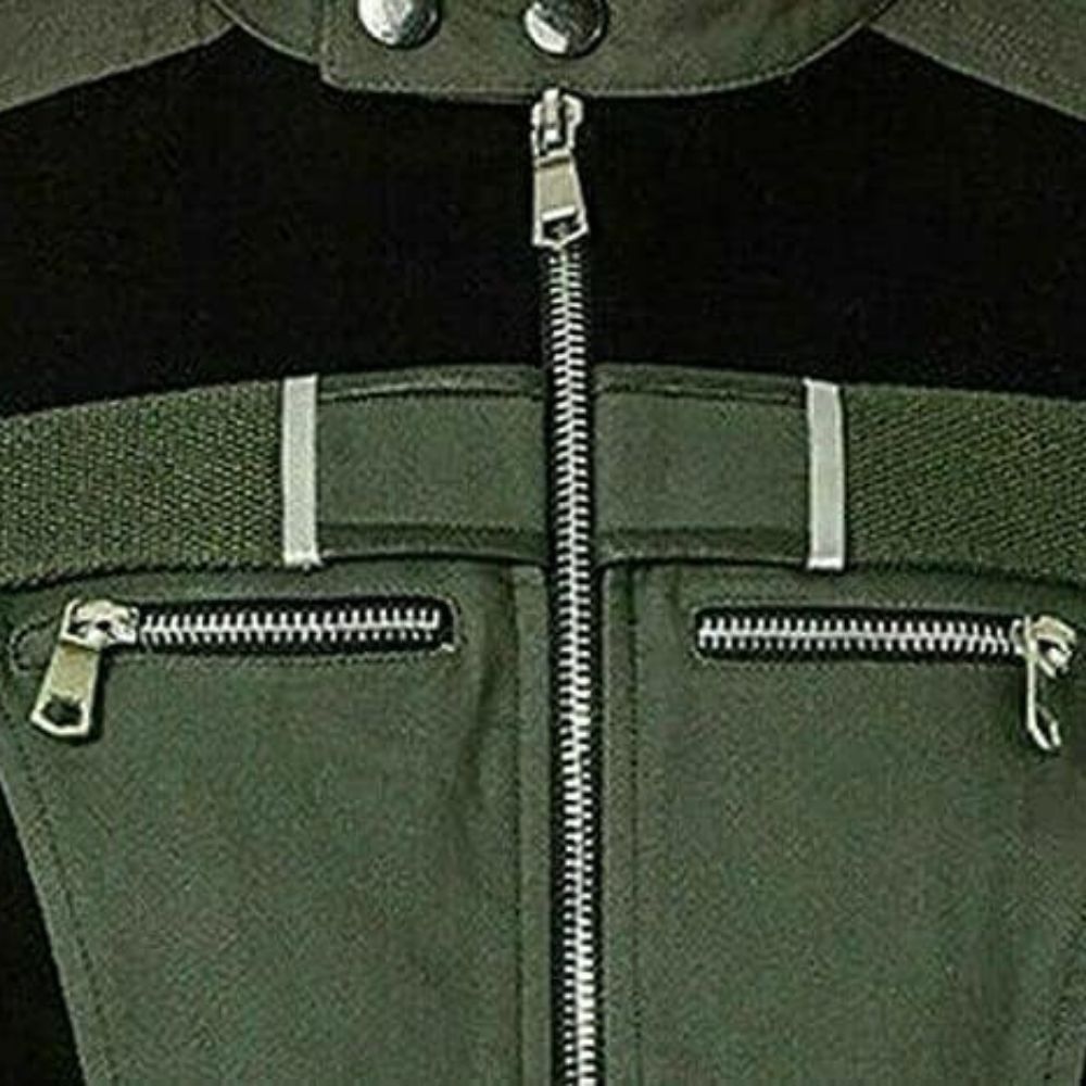 Black Widow Avengers Yelena Belova Vest - Mannequin Front Close - Up View