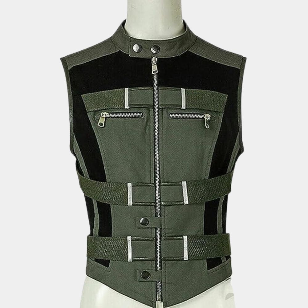 Black Widow Avengers Yelena Belova Vest - Mannequin Front View