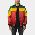 Bob Marley  1980 Concert Crystal Palace Bomber Jacket - Front View