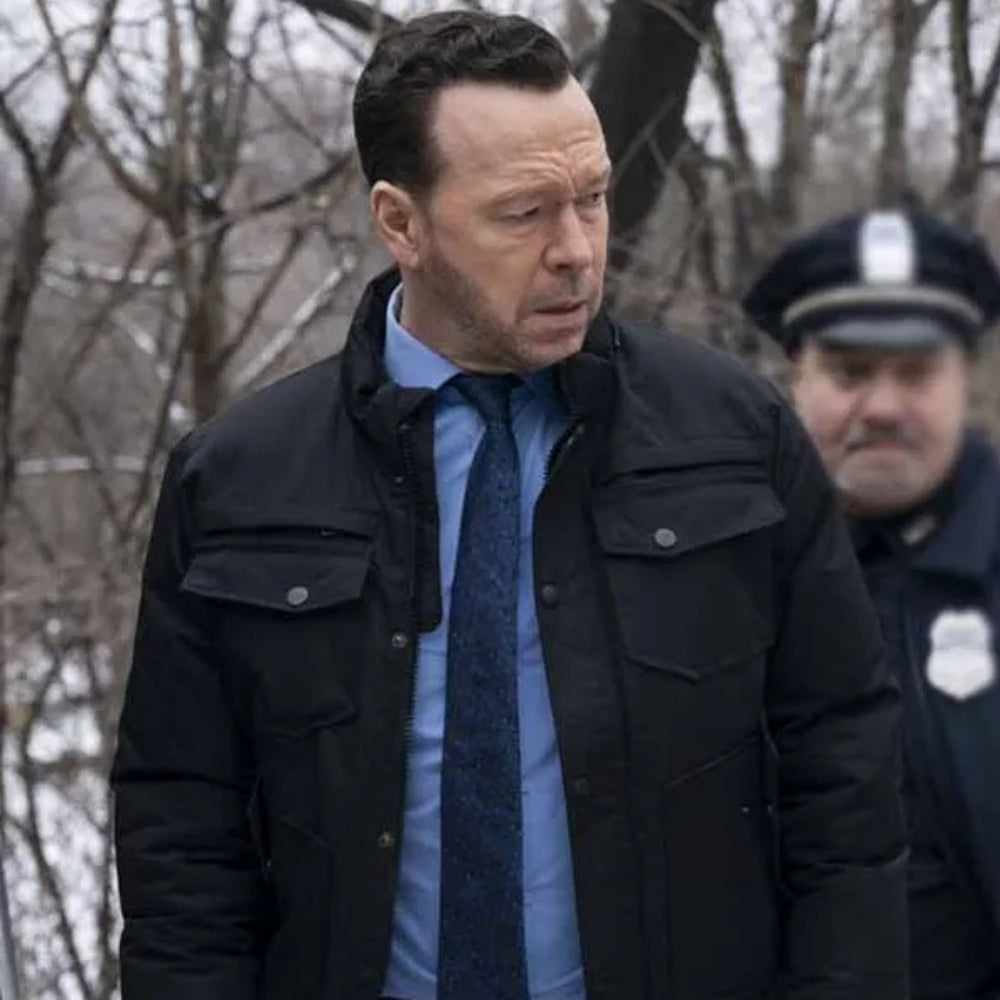 Boston Blue Donnie Wahlberg Black Jacket