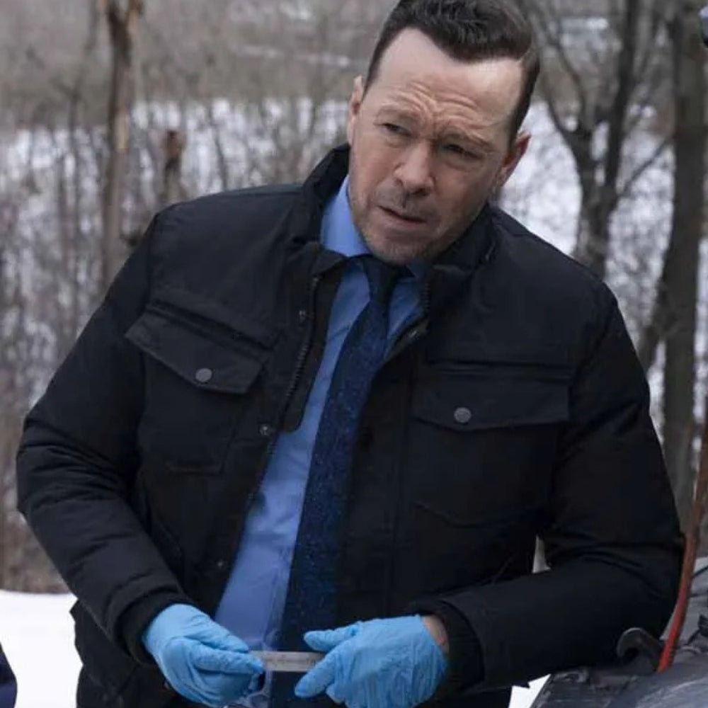 Boston Blue Donnie Wahlberg Black Jacket