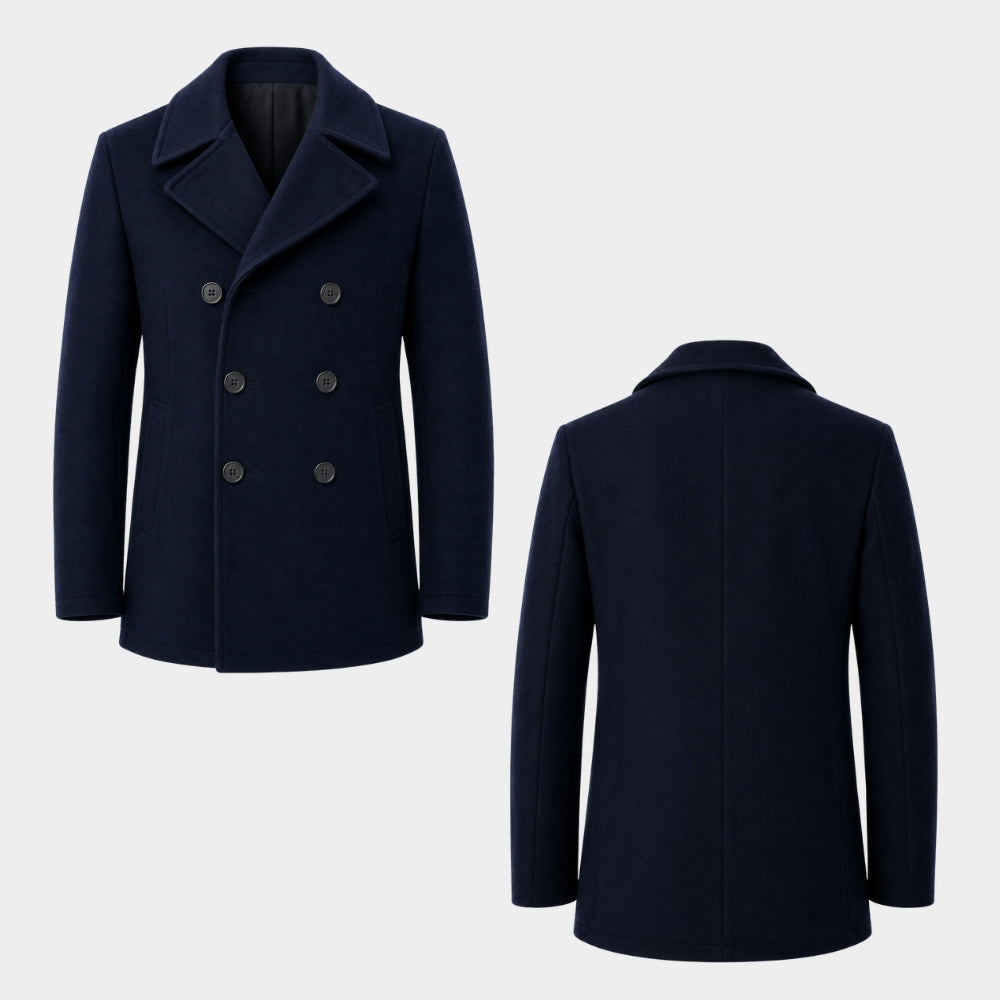CIA Tom Ellis Black Coat