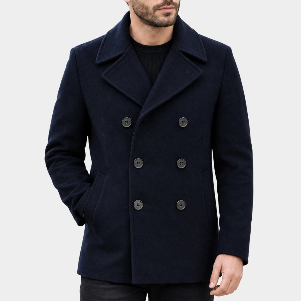 CIA Tom Ellis Black Coat