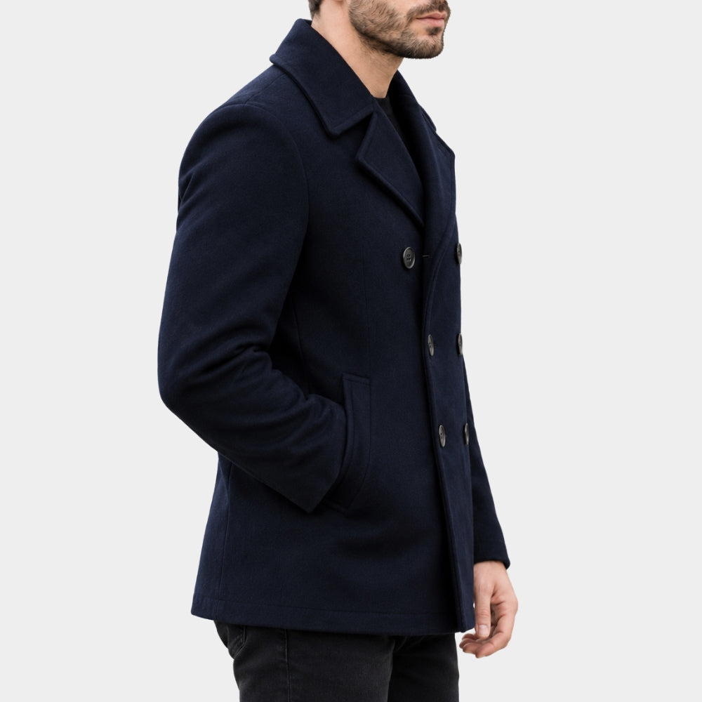 CIA Tom Ellis Black Coat